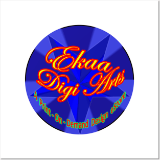 LOGO Ekaa Digi Arts Posters and Art